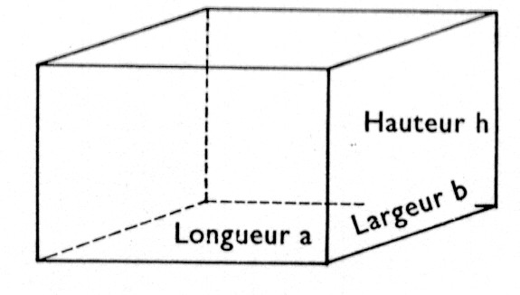 Formulaire Sur Le Calcul D Aires Et De Volumes