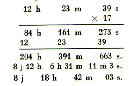 Comment faire une multiplication avec des heures